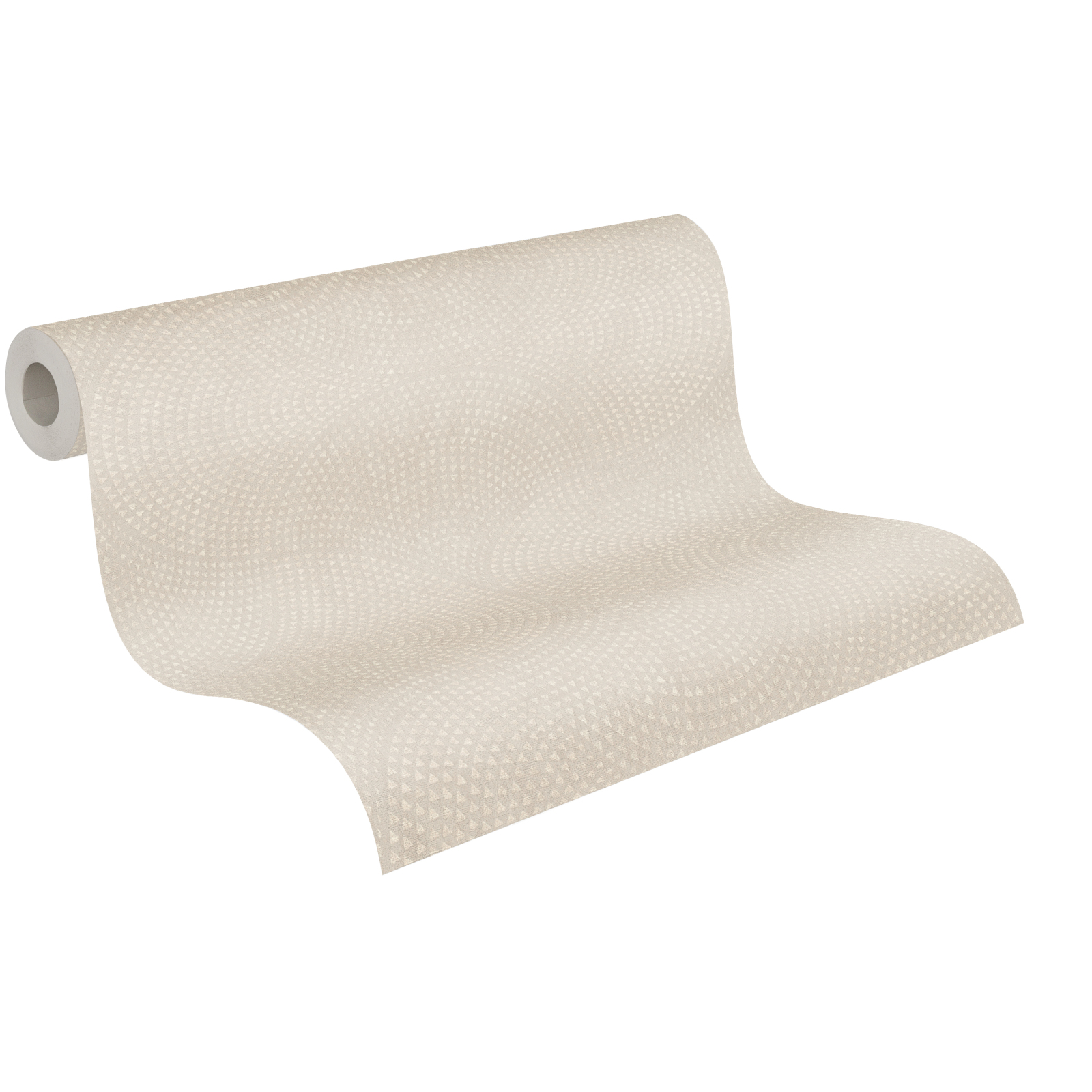 Vliestapete - beige - Grafik - 10 Meter