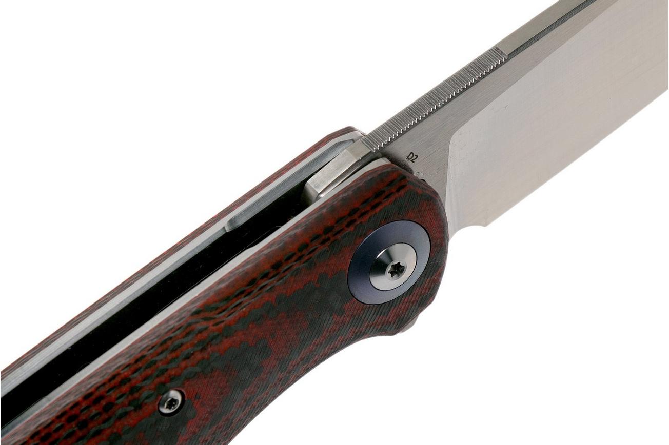 Bestech Ascot Red G10 & Carbonfiber BG19F zakmes
