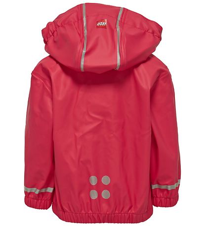 LEGO? Wear Regnjakke - MørkPink