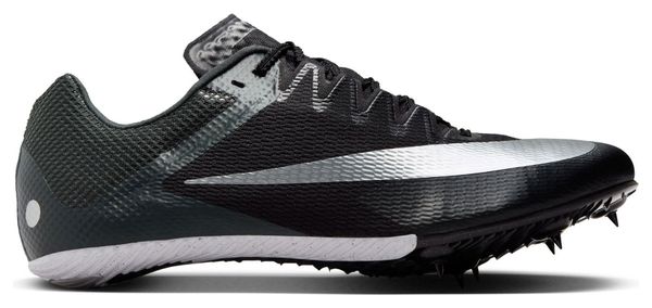 Chaussures d'Athlétisme Nike Zoom Rival Sprint Noir/Argent Homme