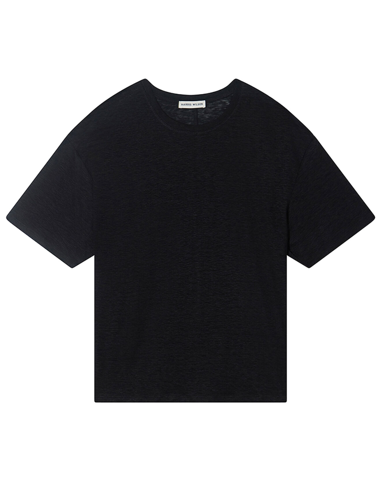 Harris Wilson T-Shirt 100% Lin Idaline noir