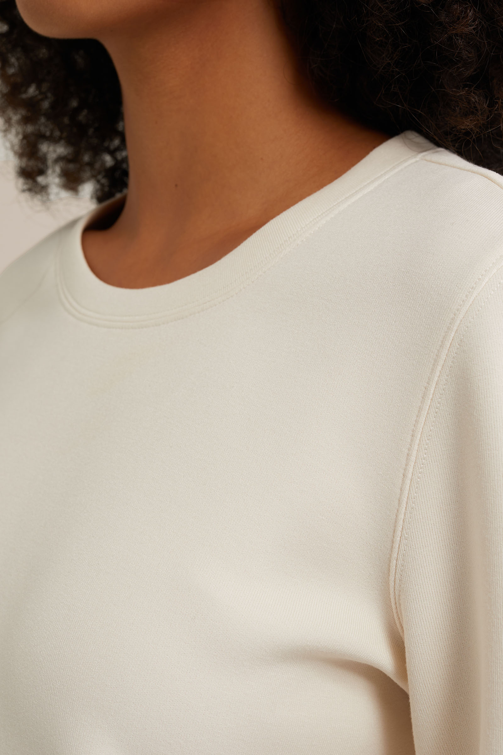sweater WE Fashion Ecru