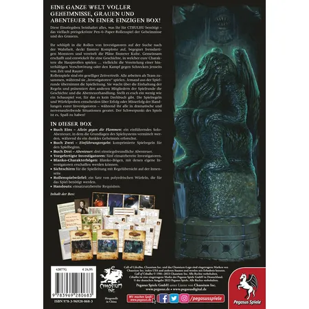 Pegasus Spiele Cthulhu : Einstiegsbox