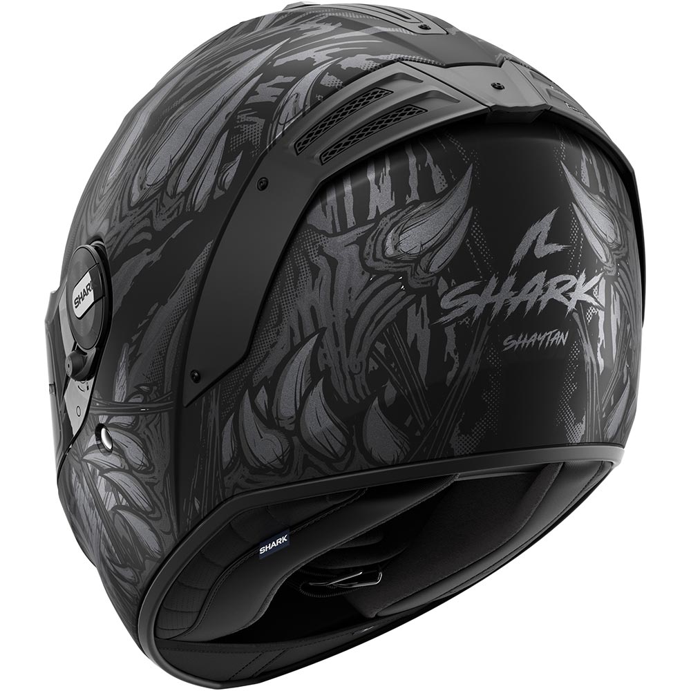 Shark - Casque Spartan RS Shaytan Noir / Anthracite / Mat