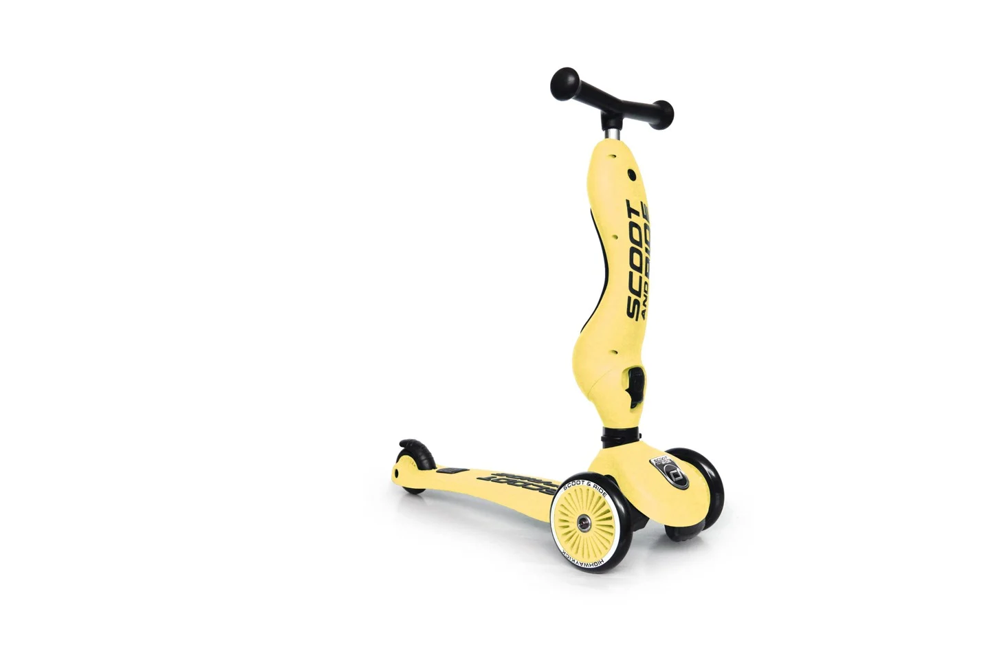 Scoot and Ride - 2 i 1 Løbecykel/ Løbehjul - Lemon