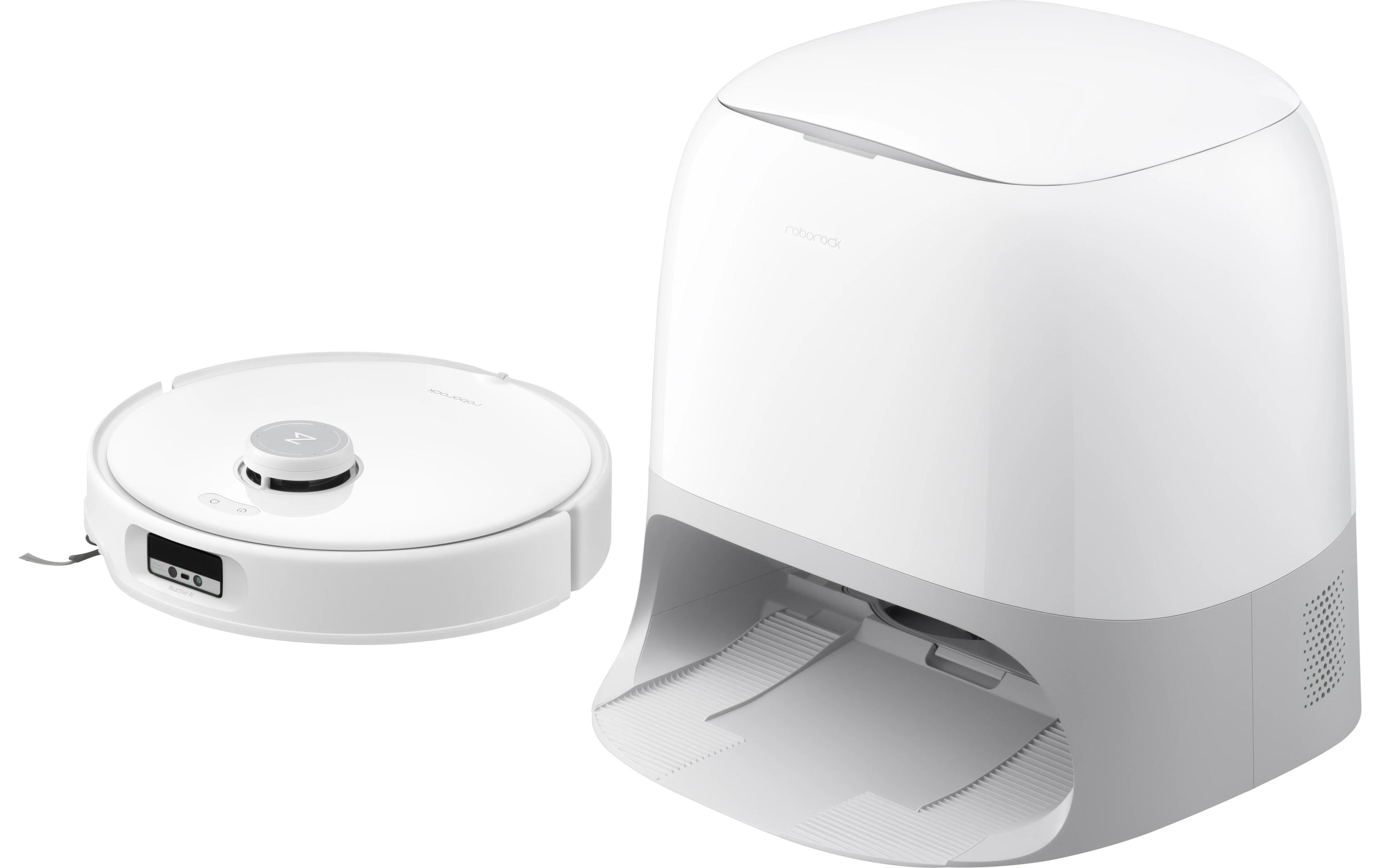 Saugroboter Qrevo Curv Weiss<br>Roboterstaubsauger