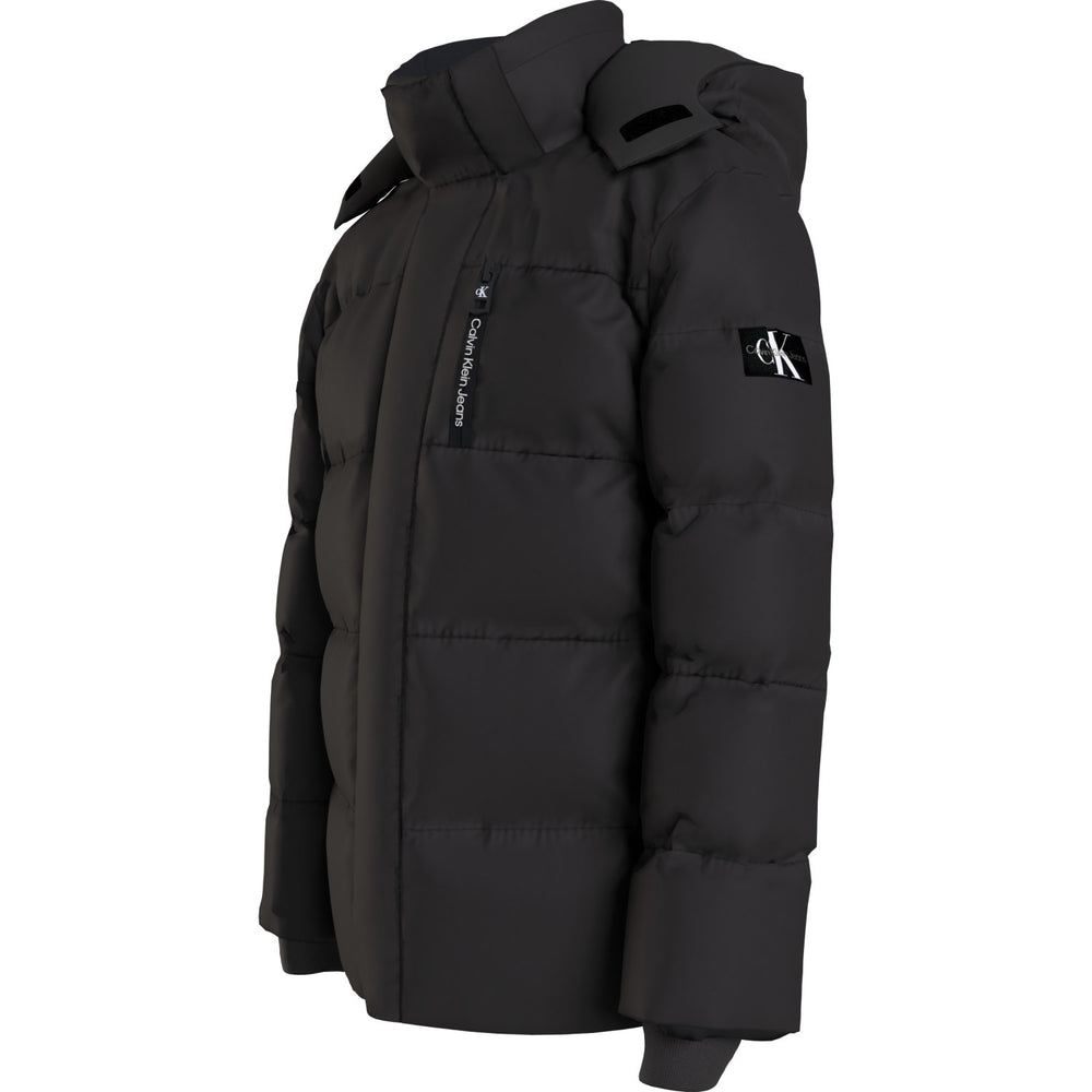 Essential Puffer Jakke Ck Black