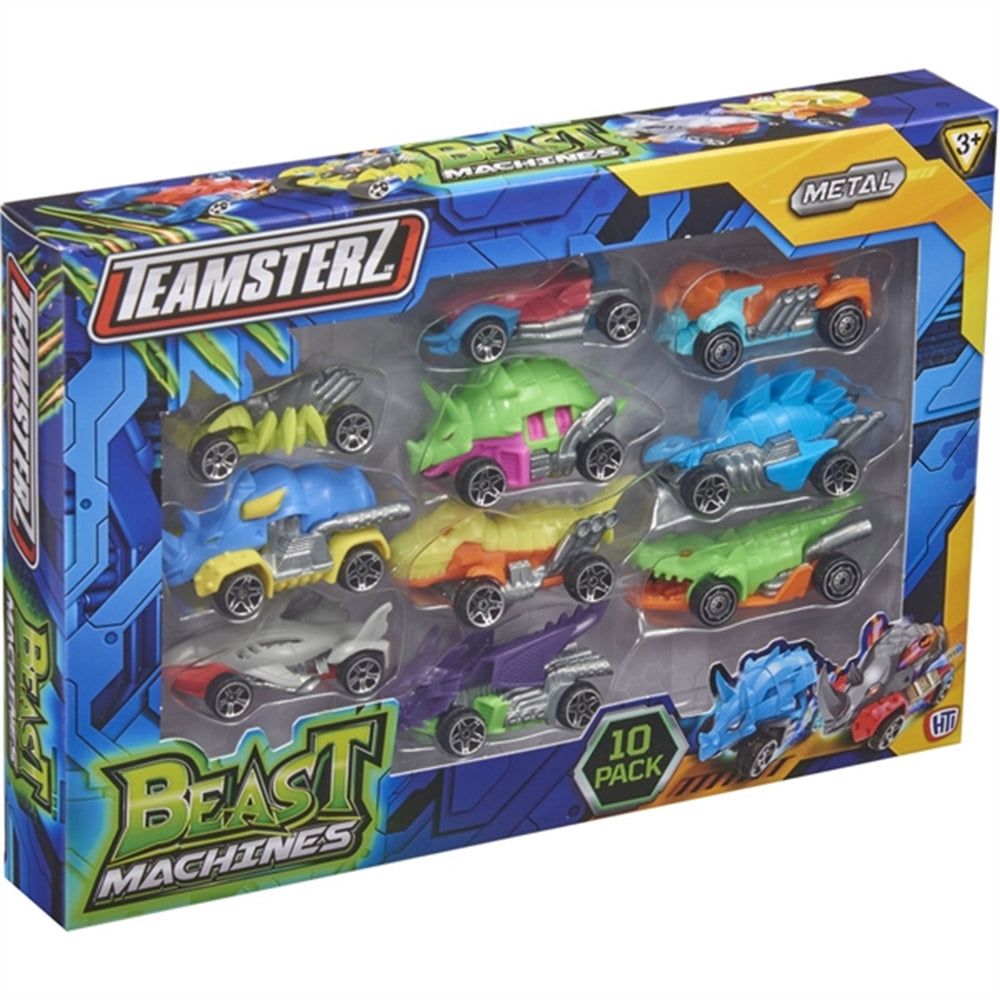 Beast Machine Die-Cast Biler 10-pak