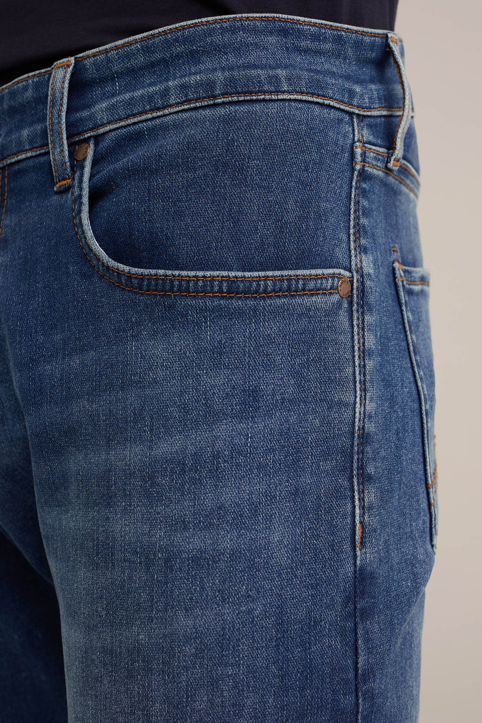 regular fit jeans van jog denim Blue Ridge Donkerblauw