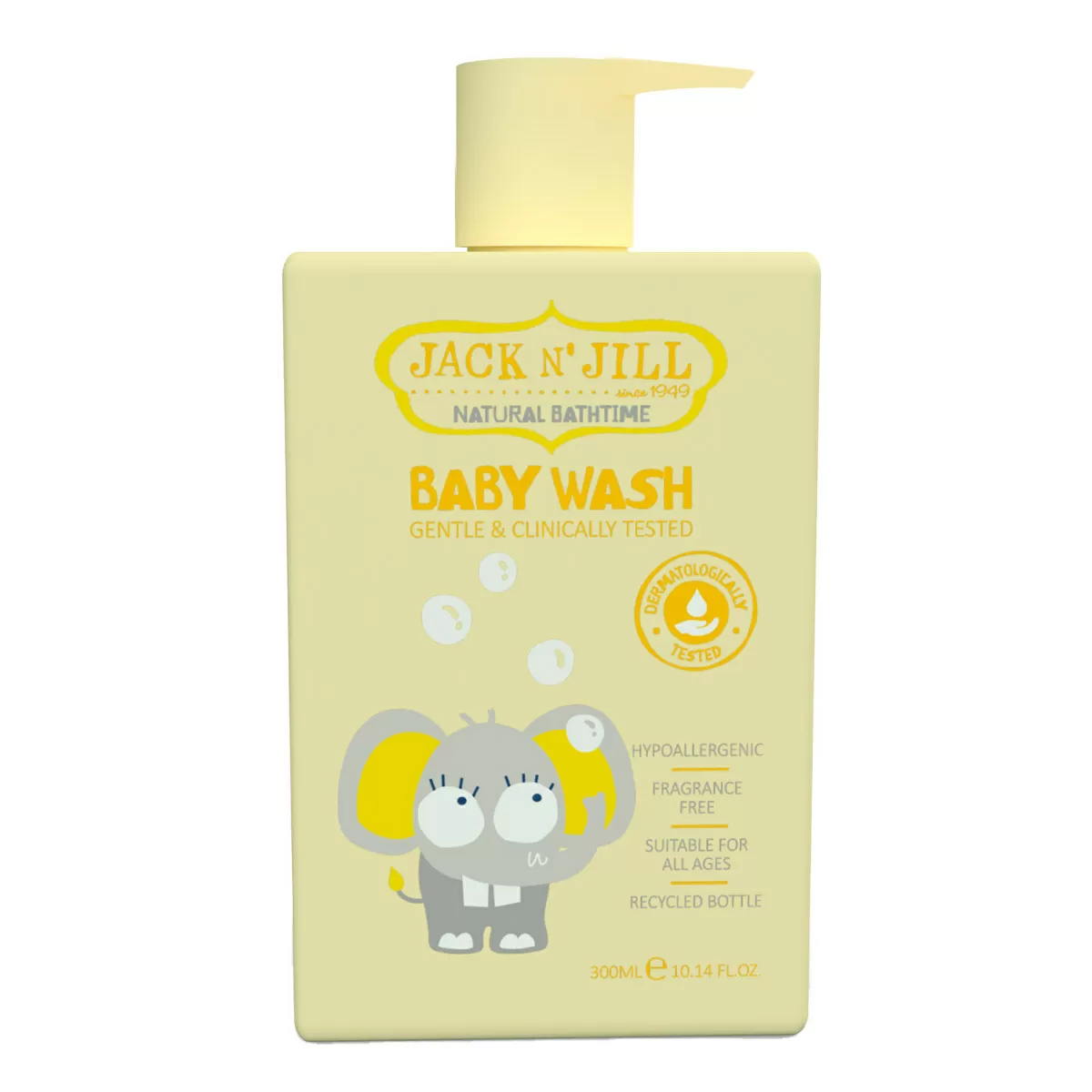 Jack N' Jill Baby Wash  (Yellow)
