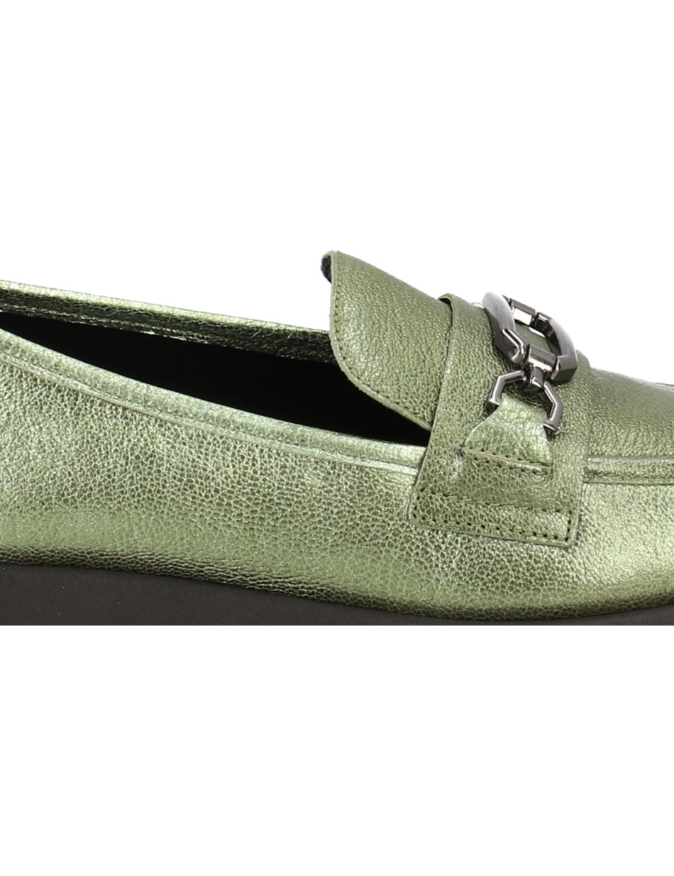 Glattleder Slipper