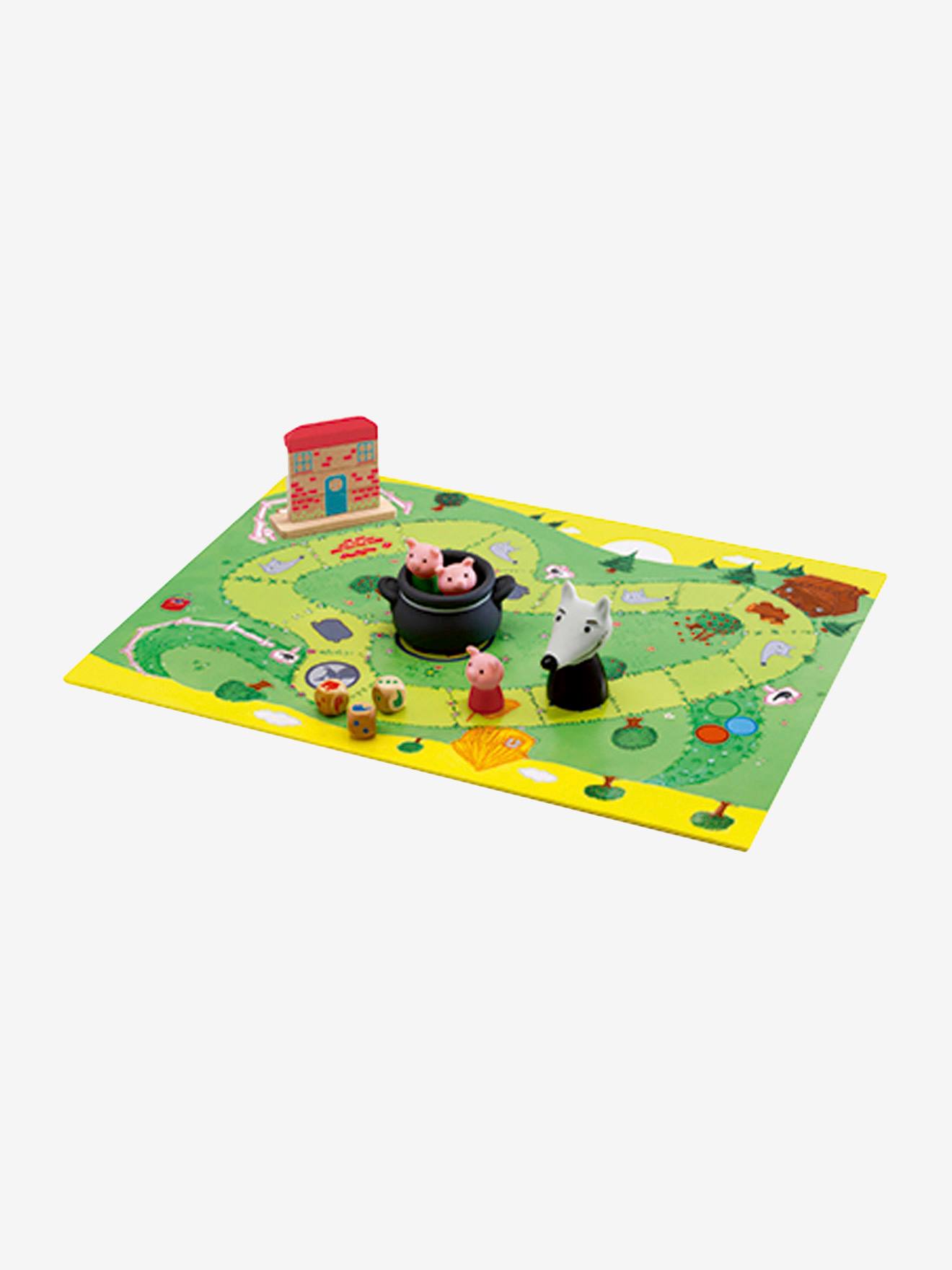 Jogo multicolorido Woolfy DJECO