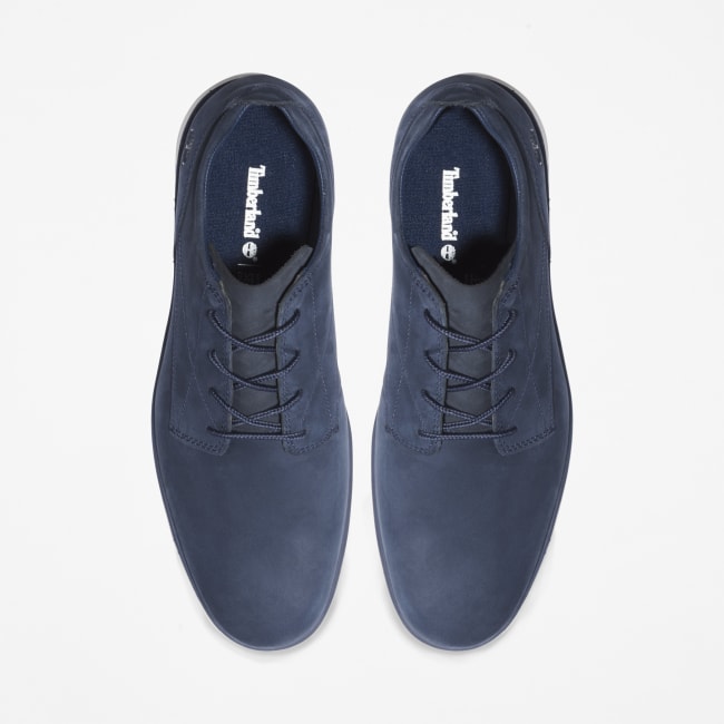 Scarpa Oxford in Pelle Bradstreet da Uomo in blu                marino
