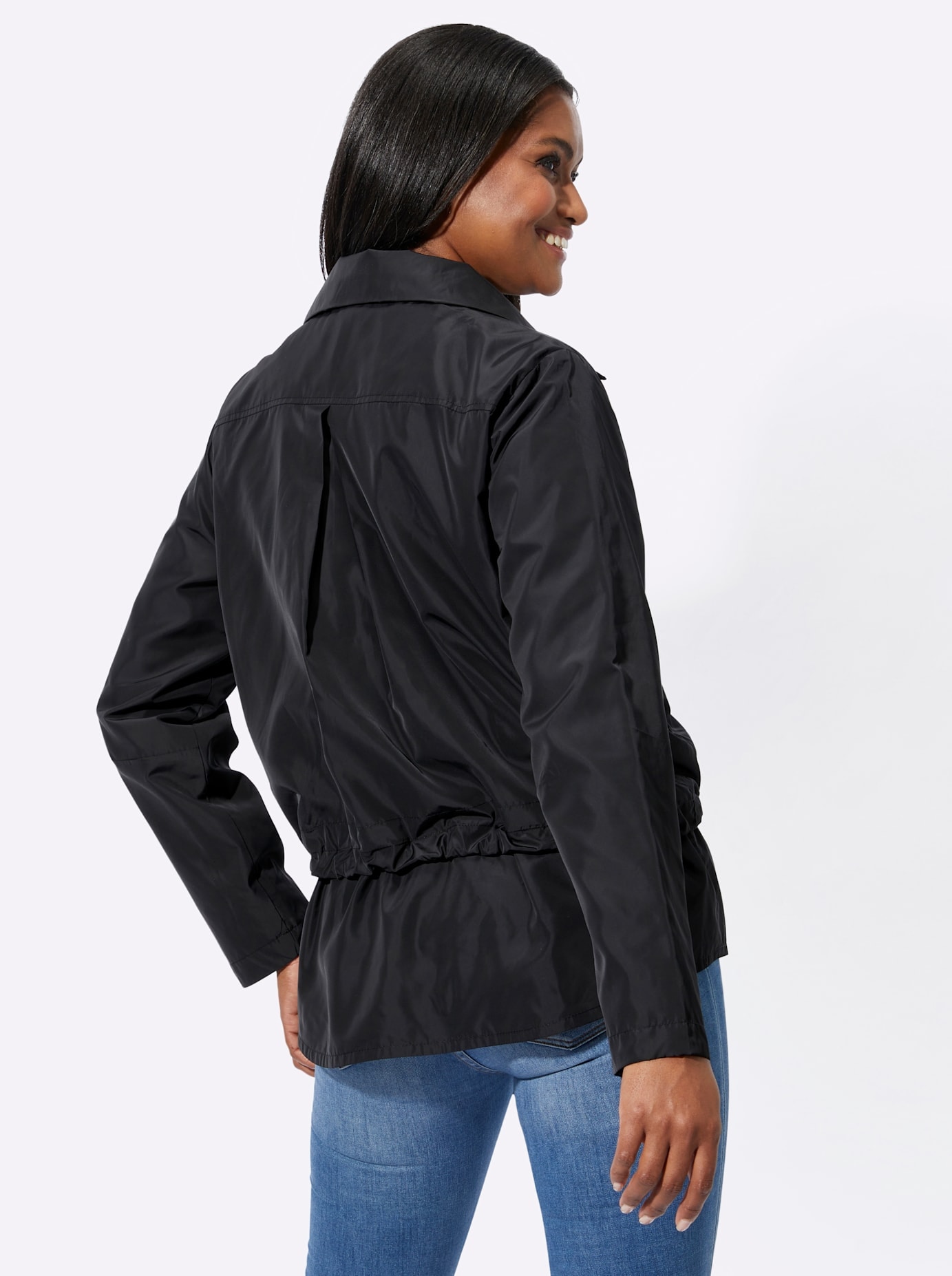 Inspirationen Langjacke ohne Kapuze