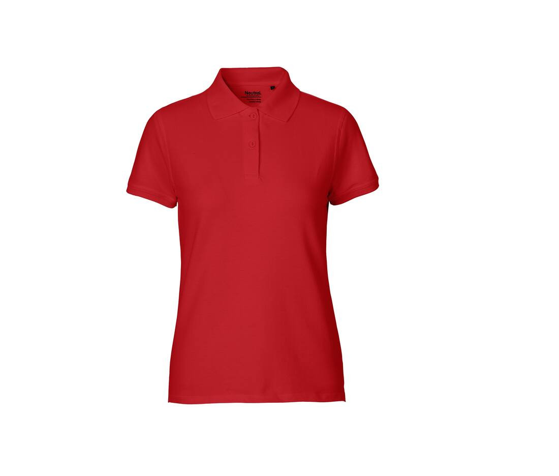 NEUTRAL O22980 - Polo Femme Matelassé en Coton Bio Confortable