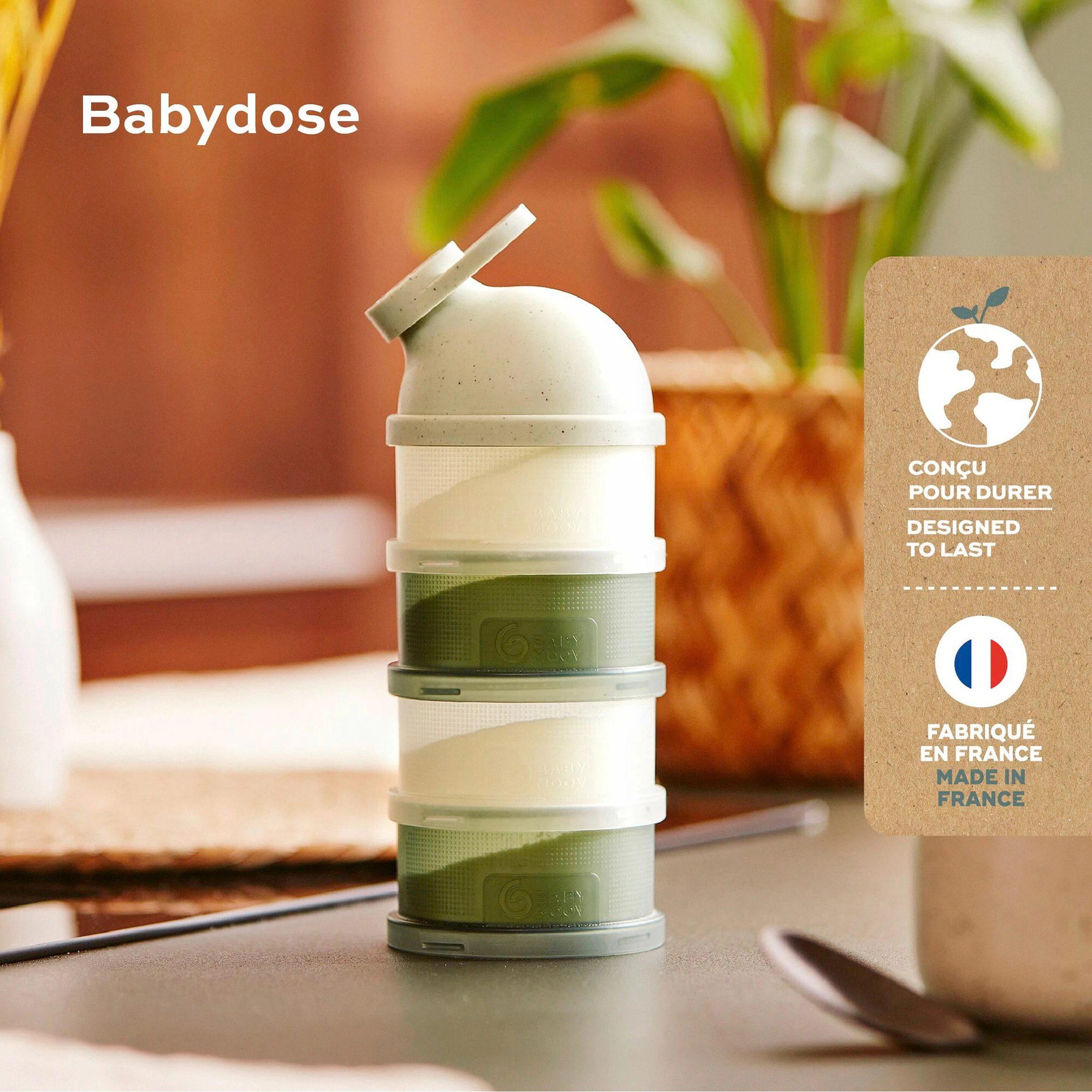 Babymoov Milchpulver-Portionierer green