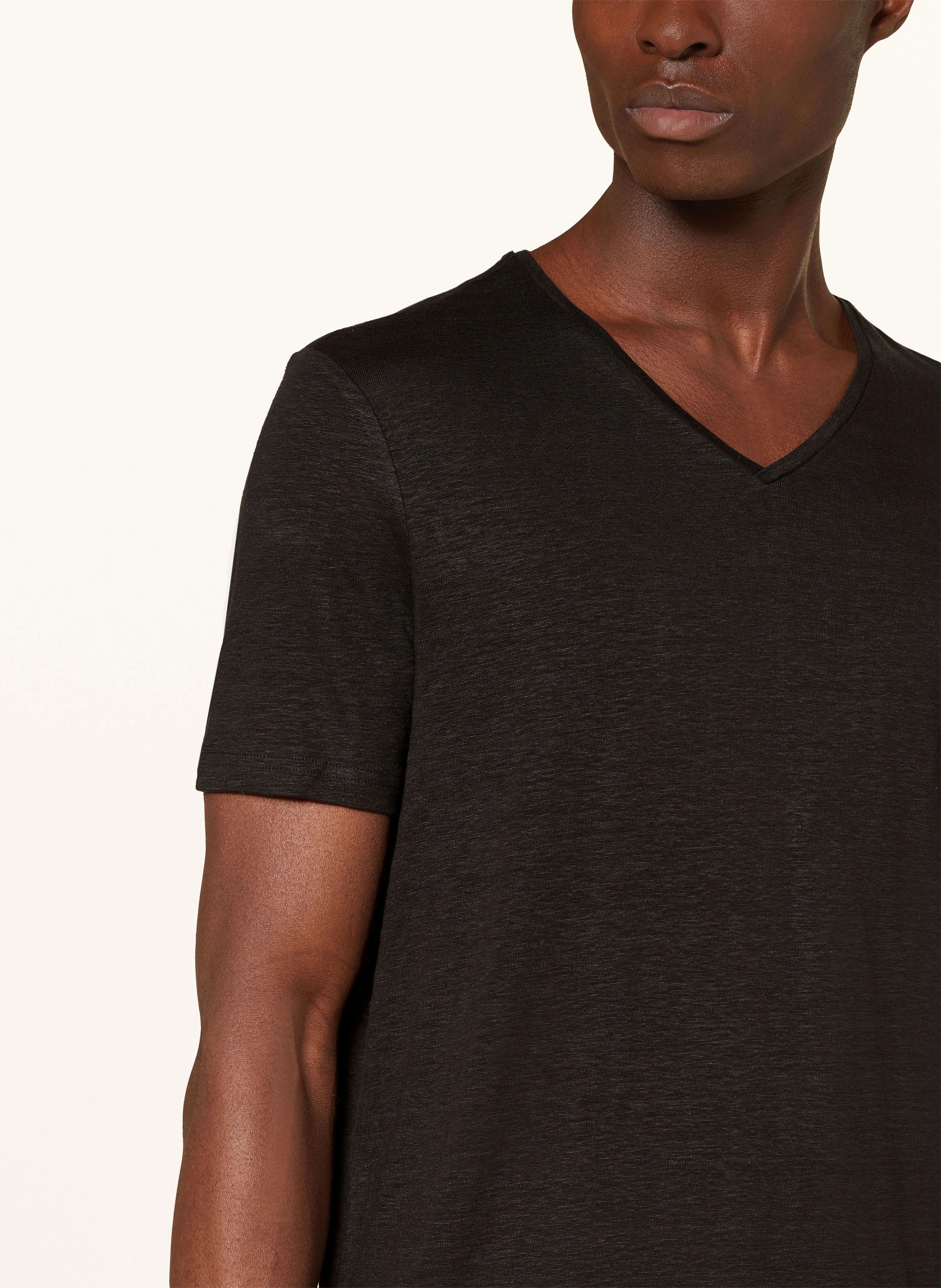 OLYMP T-Shirt aus Leinen