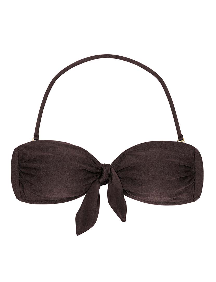 Meteorite Brown Bikini Top