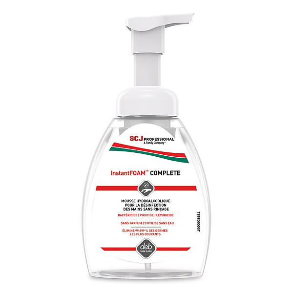 Gel hydroalcoolique mousse Instant Foam 250 ml, lot de 6 flacons