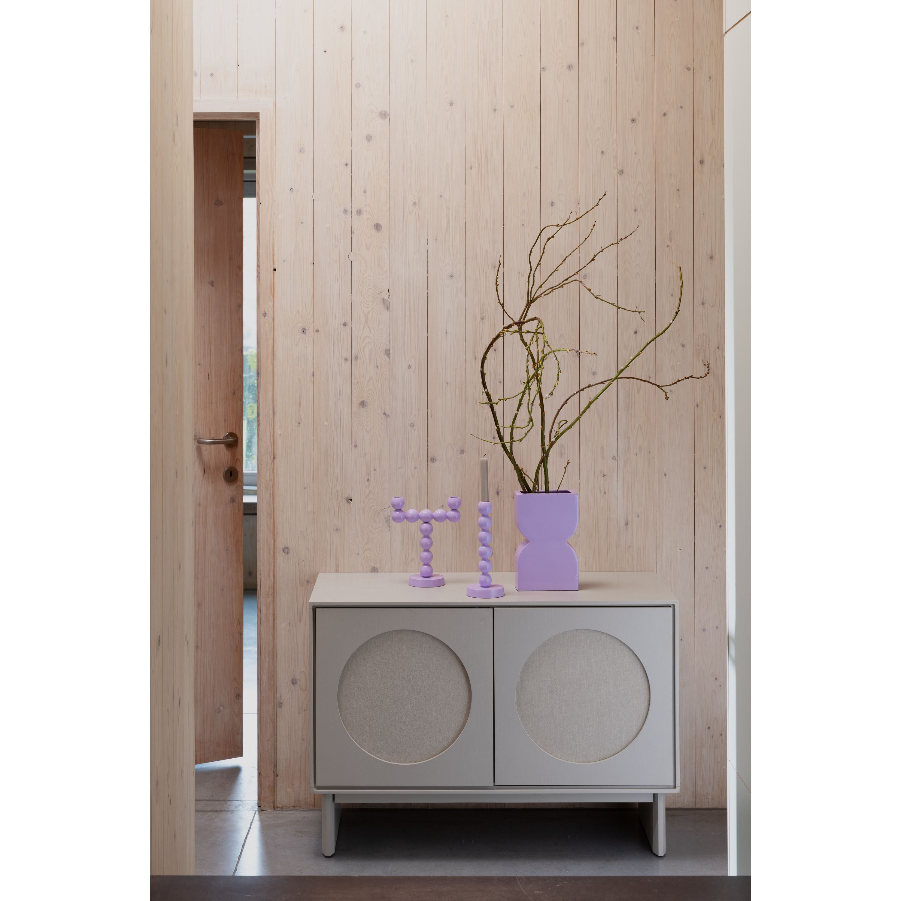 Zuiver Twin Kast 2 Deuren Hout Beige
