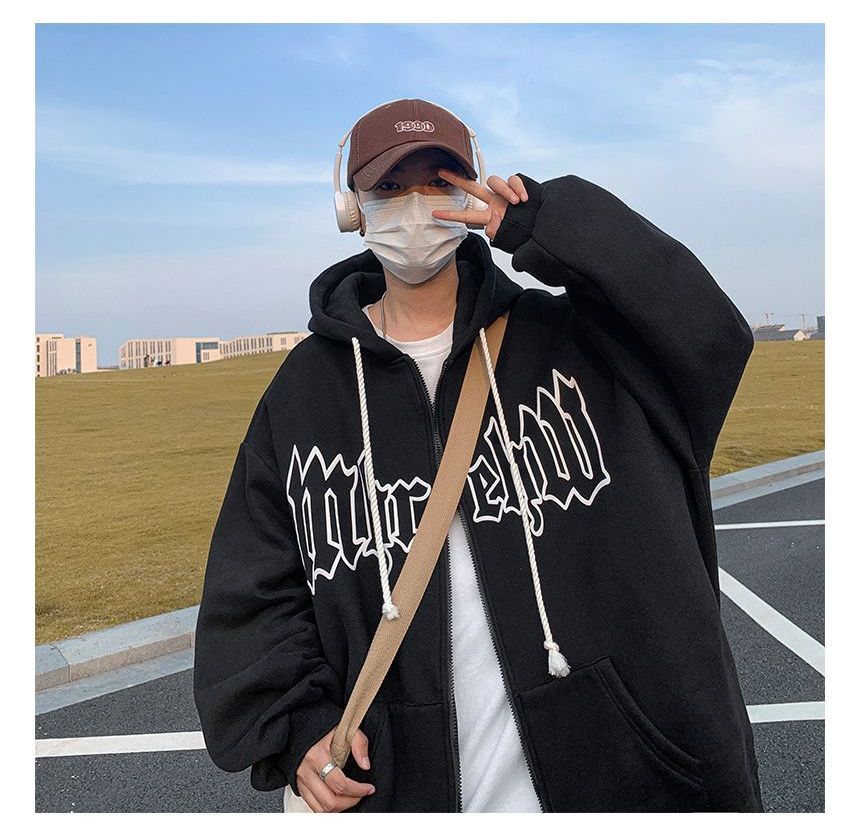 Wescosso - Belettering Capuchon Cardigan