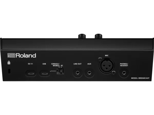 Roland Bridge Cast, 44100 - 96000 Hz, Sort, 10,5 dBu, 5 V, 0.9 A, 222 mm