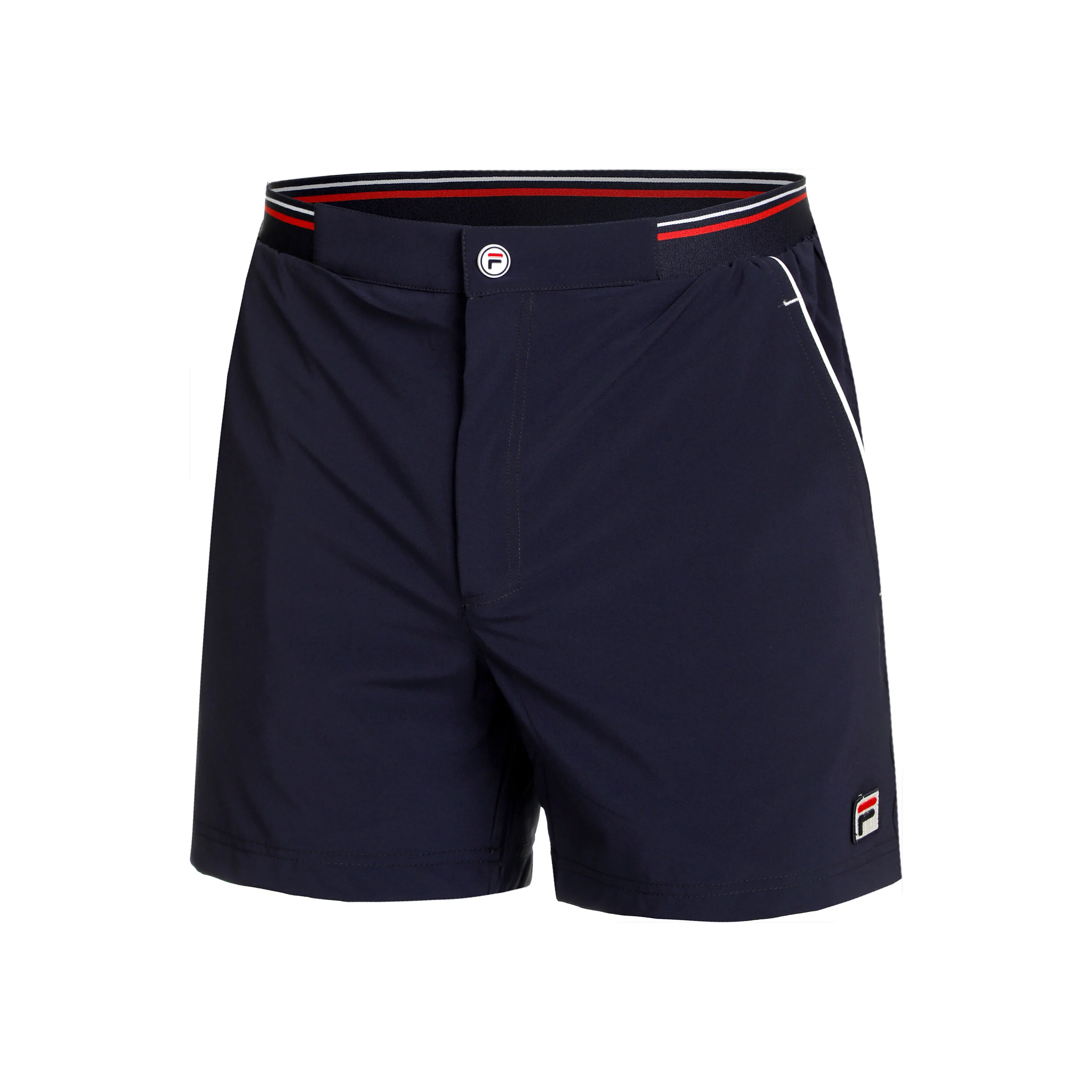 Fila Stephan Shorts Hommes - Bleu Foncé , Multicouleur