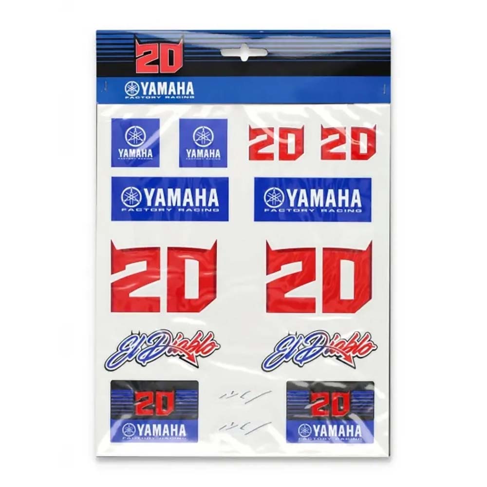 Fabio Quartararo - Stickers Big 20 Yamaha El Diablo