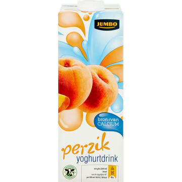 Jumbo Perzik Yoghurtdrink 1 L