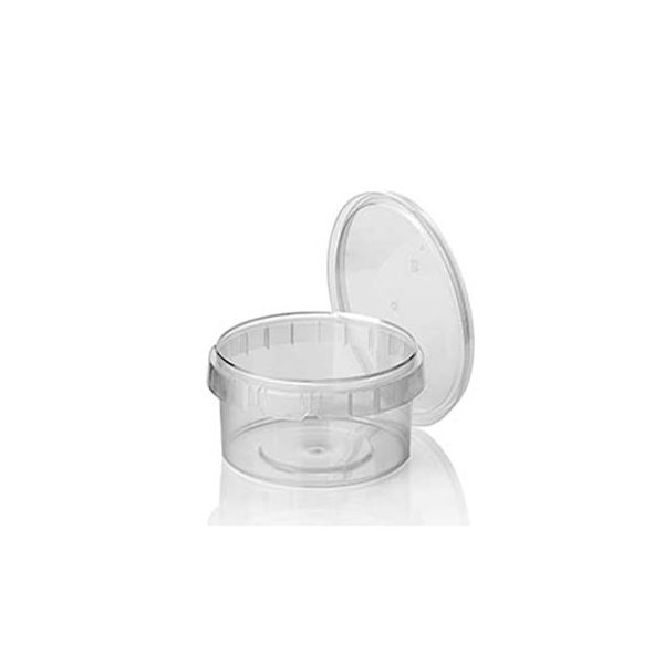 Papstar Caixa Alimentar Pp Plástico Redonda 480ml 40un - 6621110