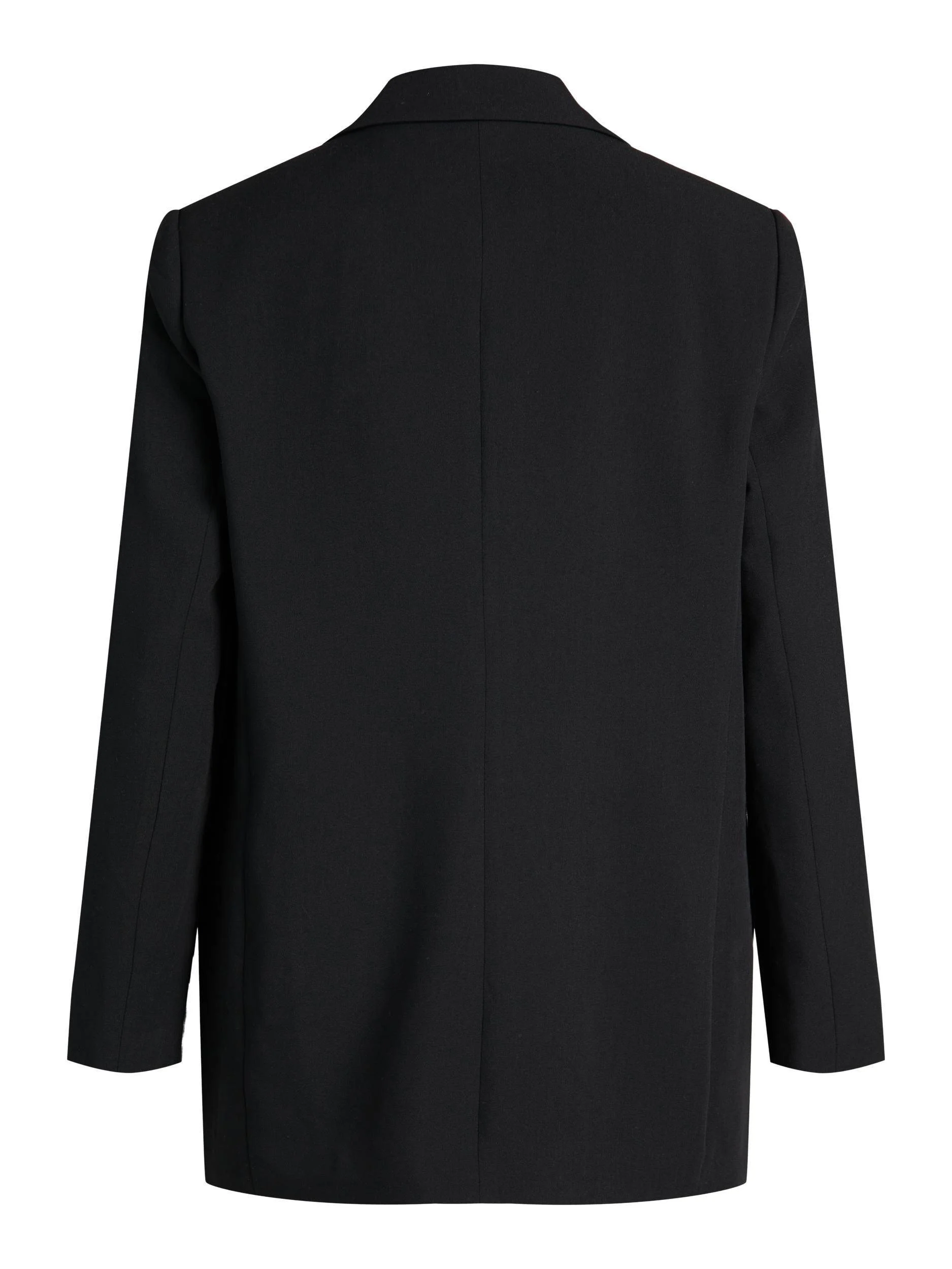 OBJECT rechtvallende blazer OBJSIGRID van polyester zwart