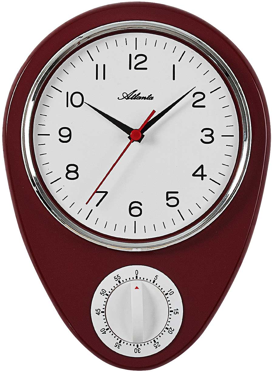 Atlanta Wanduhr 6114/1 - 24 cm