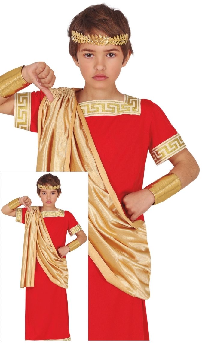 Romeins Kostuum Jongen 2 delig
