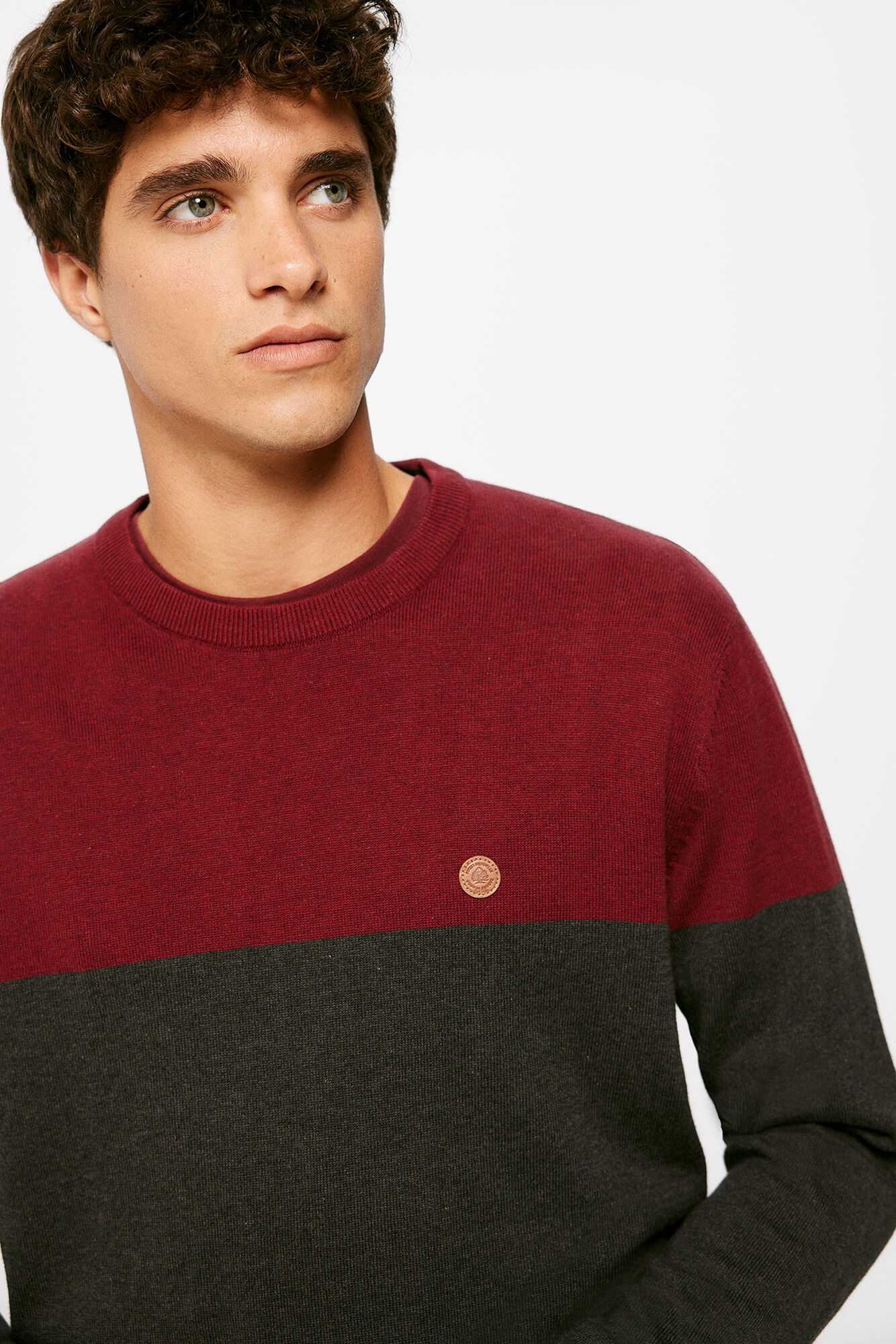 camisa básica de blocos