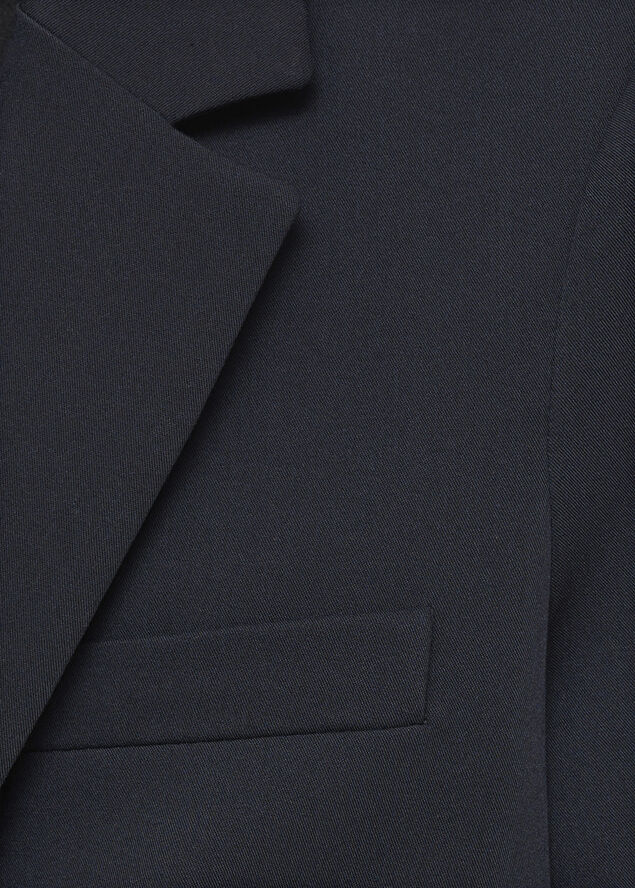 MANGO BLAZER. -- BOREAL Navy