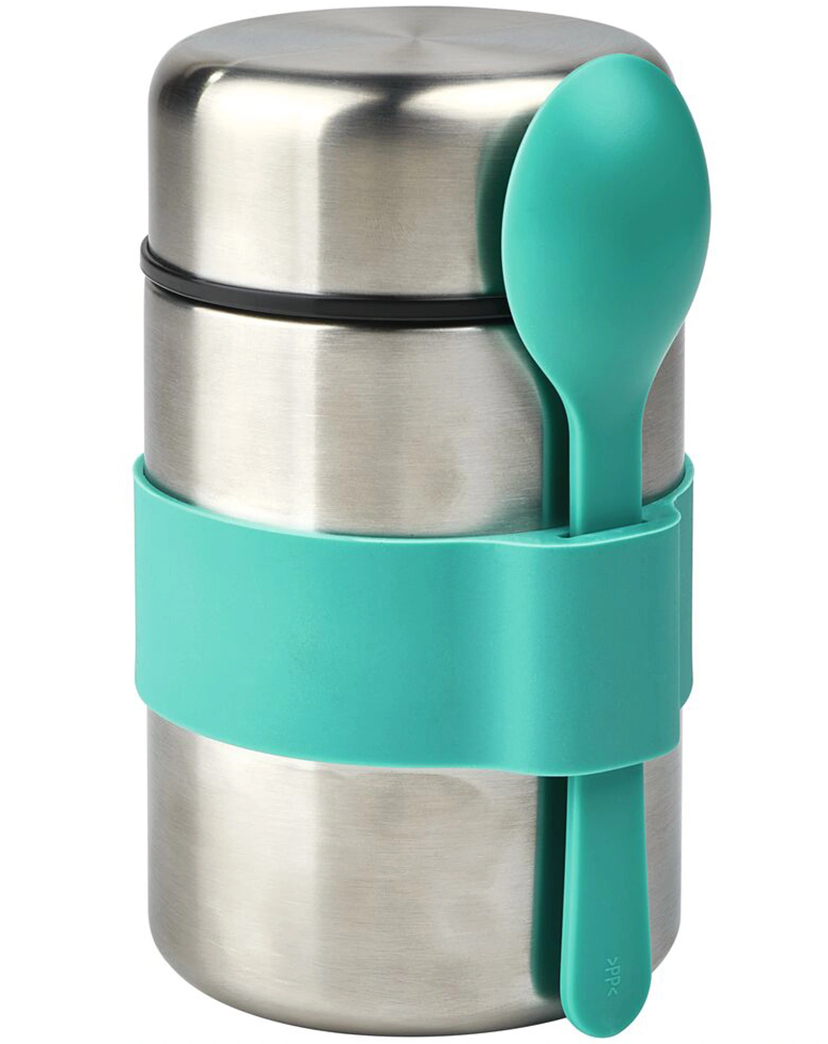 Thermobehälter FERNWEH 400ml inkl. Löffel in türkis