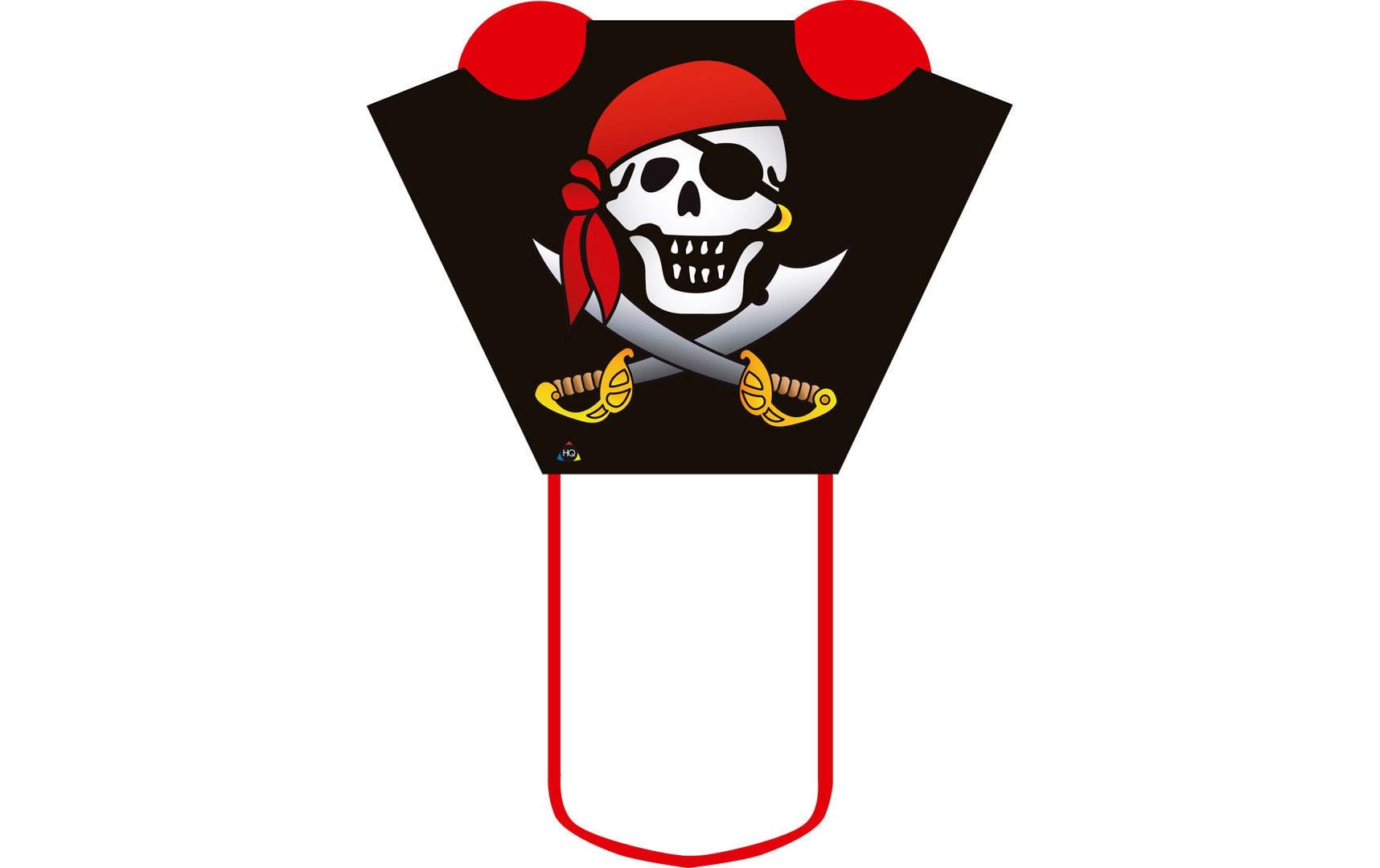 Einleinerdrachen Pocket Sled Jolly RogerKinder-Drachen