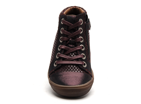 Bellamy boots bottine enfant fillette lara violet