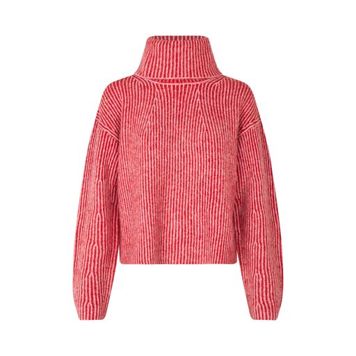mbyM Kemina-M Striktrøje, Red Rose Stripe, L/XL