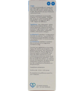 TS Choice Vitamine D3   K2 Spray 25ML
