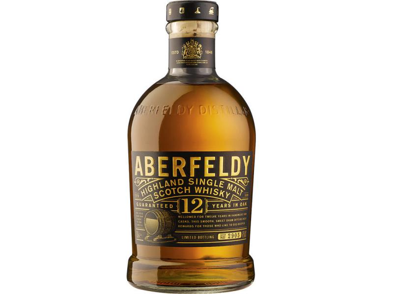 Aberfeldy Whisky 12 Jahre 0.7 l Spirituosen Spezialität aus den schottischen Highlands
