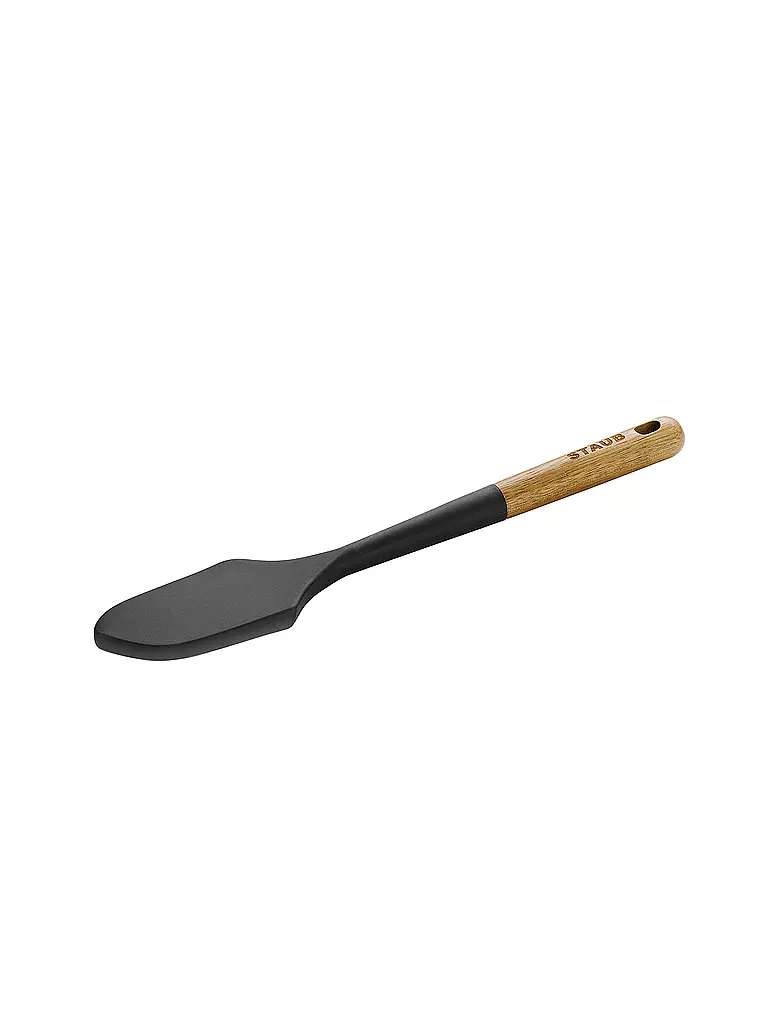 STAUB Teigschaber 30cm Akazie / Silikon braun