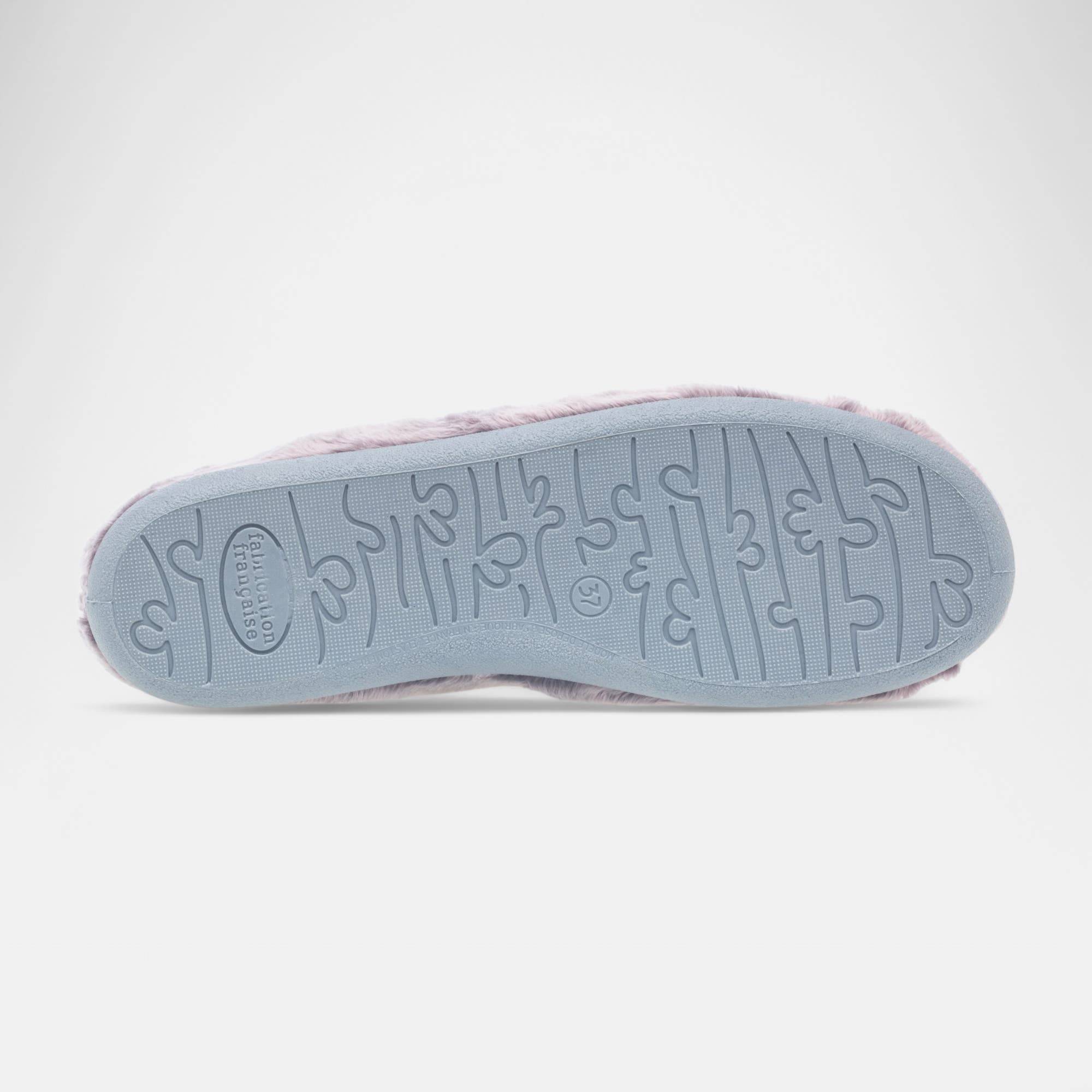 Chaussons ballerines Femme violet