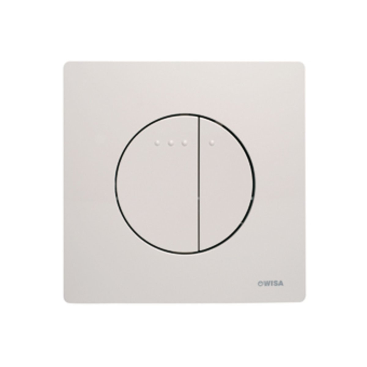 Wisa 3100 Carré bedieningsplaat DF frontbediend pergamon