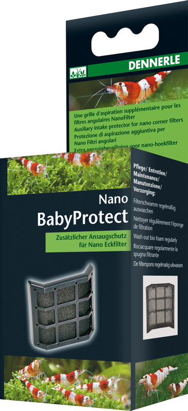 Dennerle Nano BabyProtect | Extra aanzuigbeveiliging voor hoekfilters