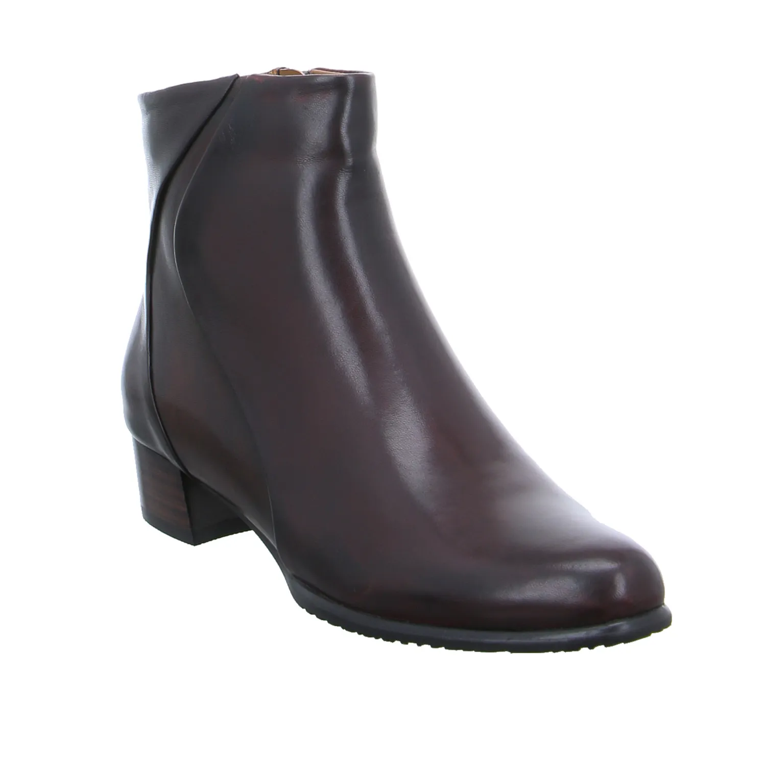 EVERYBODY Stiefelette Braun Leder