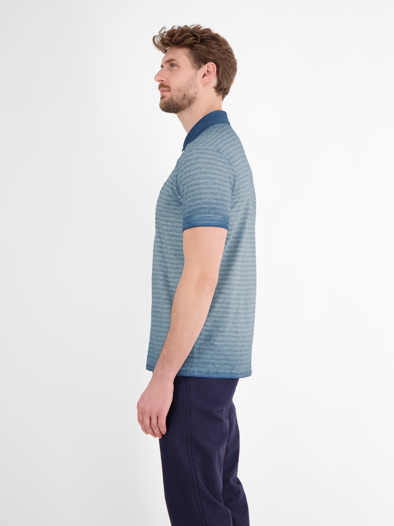 Gestreiftes Poloshirt für Herren