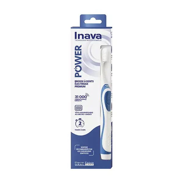 Escova de dentes Inava Power Blue