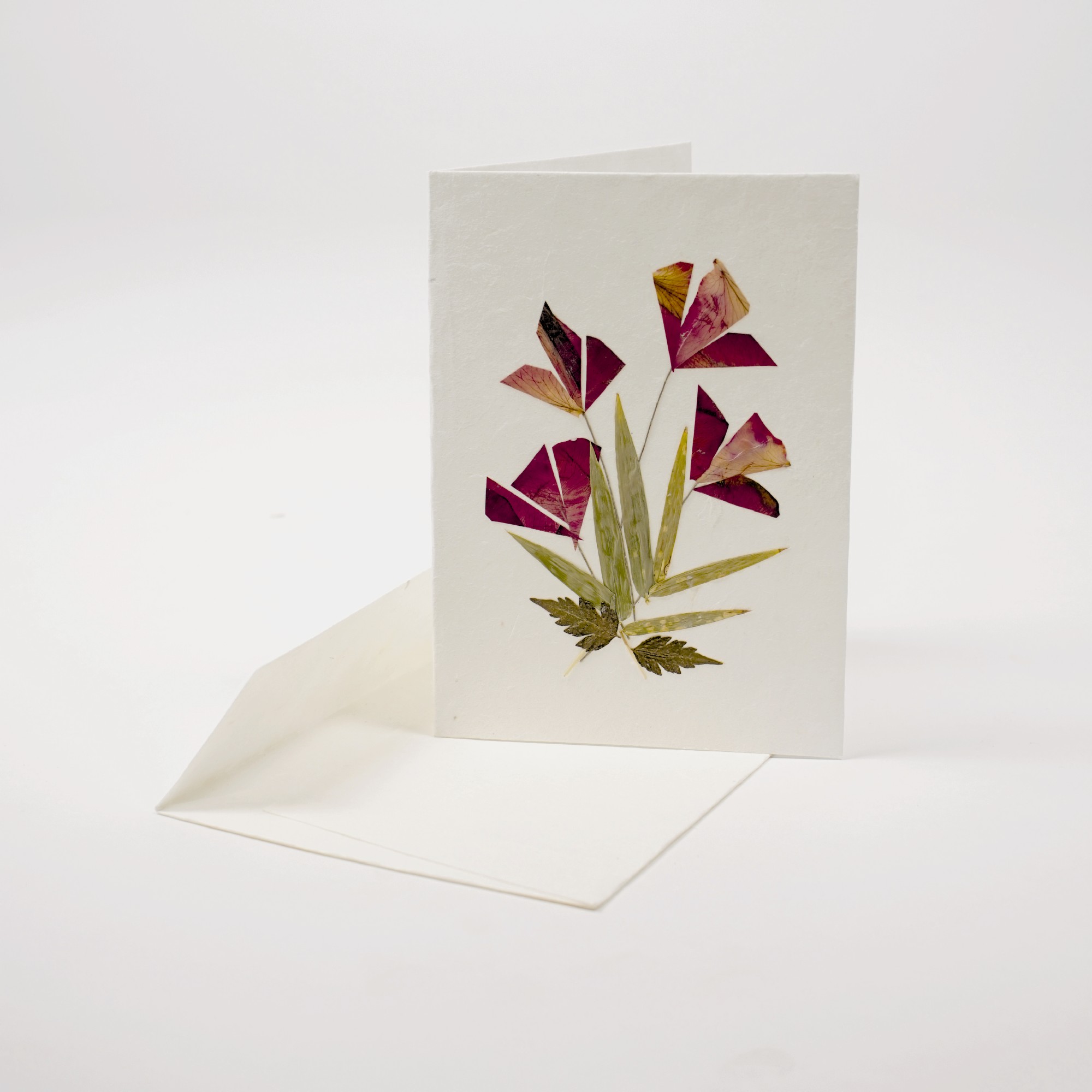 Grußkarte 'Blume', T 17 cm, B 12 cm günstig bestellen