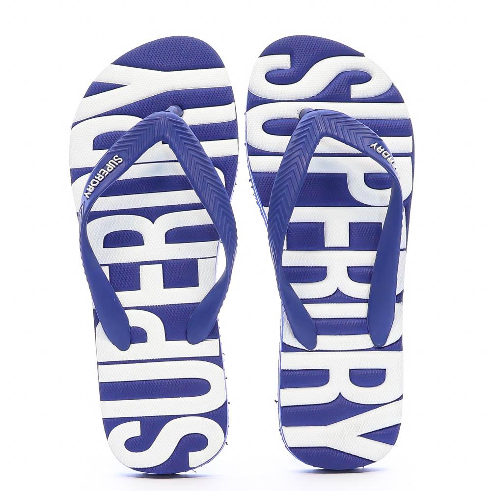 Superdry Tongs Bleu/Blanche Homme Superdry Vintage Vegan